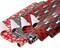 Wrapping Paper Set with Cut Lines (4 rolls 30 in. x 12 ft., 7 Bows, 30 Gift Tags), Christmas Text, Plaid, Reindeer and Snowflakes